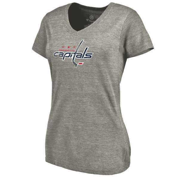 Women's Washington Capitals Distressed Team Logo Tri Blend V Neck T-Shirt Ash FengYun,We sell and wholesale Women's Washington Capitals Distressed Team Logo Tri Blend V Neck T-Shirt Ash FengYun on line form chian!